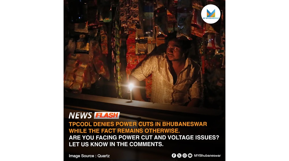TPCODL DENIES POWER CUTS IN BHUBANESWAR WHILE THE FACT REMAINS OTHERWISE. ARE YOU FACING POWER CUT AND VOLTAGE ISSUES? LET US KNOW IN THE COMMENTS.