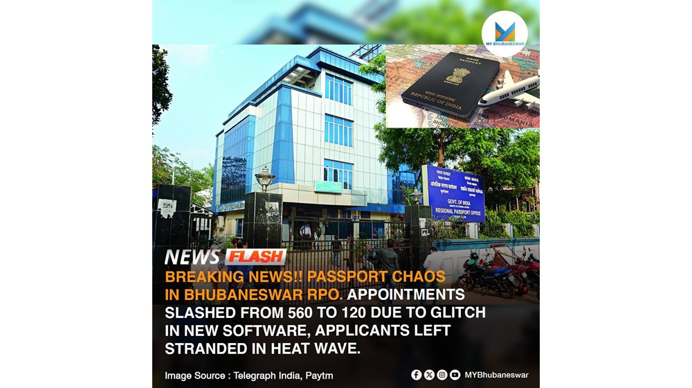 BREAKING NEWS:CHAOS IN BHUBANESWAR RPO AS IT SLASHES APPOINTMENTS FROM 560 TO 120 AMID SOFTWARE WOES, APPLICANTS LEFT STRANDED IN HEAT WAVE.