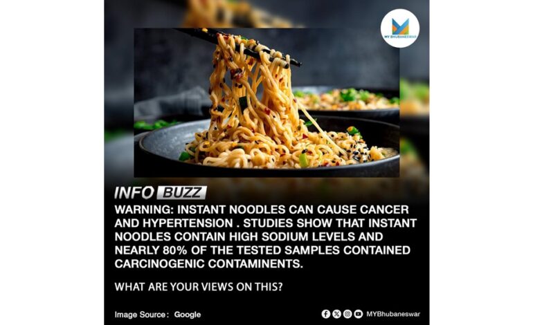 ⚠️WARNING: INSTANT NOODLES CAN CAUSE CANCER AND HYPERTENSION⚠️STUDIES SHOW THAT INSTANT NOODLES CONTAIN HIGH SODIUM LEVELS AND NEARLY 80% OF THE TESTED SAMPLES CONTAINED CARCINOGENIC CONTAMINENTS.