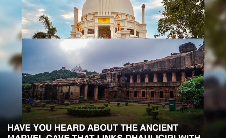 HAVE YOU HEARD ABOUT THE ANCIENT MARVEL CAVE THAT LINKS DHAULIGIRI WITH KHANDAGIRI? HAVE YOU EVER BEEN THERE? TELL US ITS NAME IN THE COMMENTS