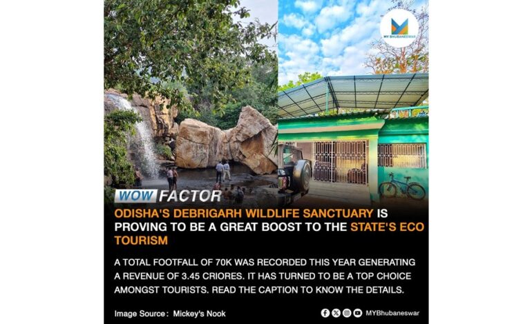 ODISHA’S DEBRIGARH WILDLIFE SANCTUARY IS PROVING TO BE A GREAT BOOST TO THE STATE’S ECO TOURISMA TOTAL FOOTFALL OF 70K WAS RECORDED THIS YEAR. IT HAS TURNED TO BE A TOP CHOICE AMONGST TOURISTS.