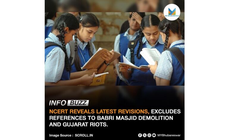 NCERT REVEALS LATEST REVISIONS, EXCLUDES REFERENCES TO BABRI MASJID DEMOLITION AND GUJARAT RIOTS